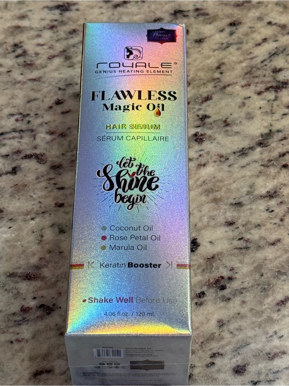Flawless Magic Oil Hair Serum. New in sealed Box.